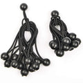 Black Bungee Ball Elastic Ball Bungee Cord Bungee Cord Balls