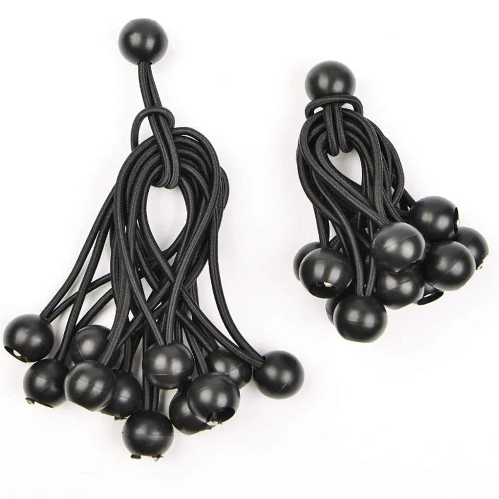 Black Bungee Ball Elastic Ball Bungee Cord Bungee Cord Balls