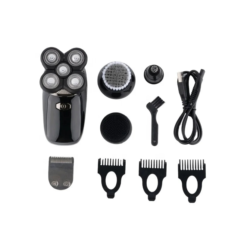 Rechargeable Electronic Shaver Machine Electric Shaver 4 in 1 Mini Shaver