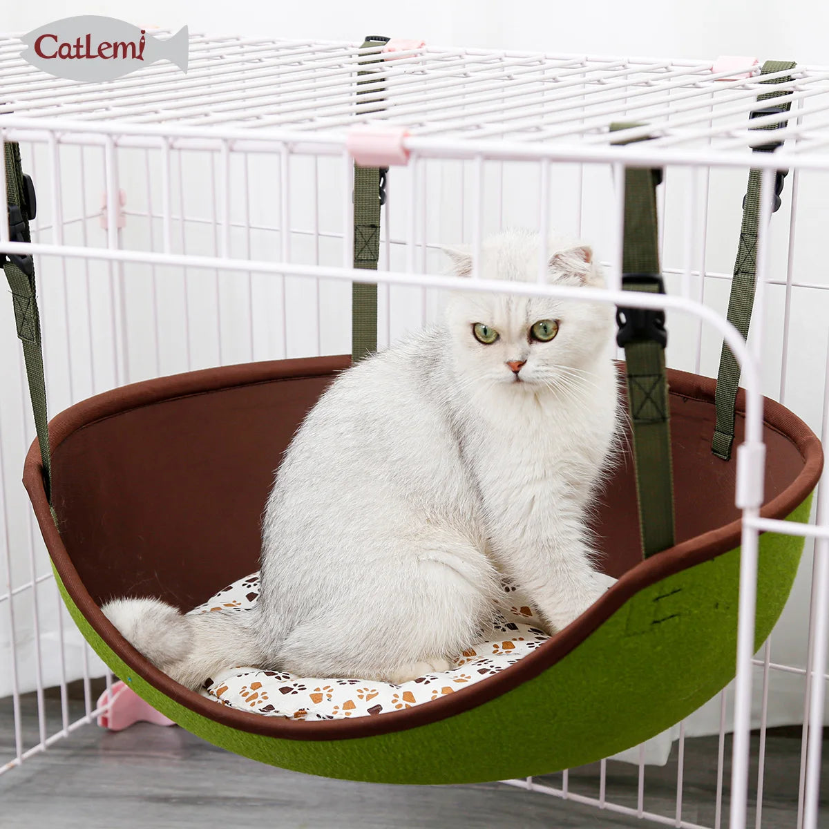 Doglemi Pet Hanging Hammock cat Hammock Pet New Design in Cage or Chair