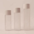 100ml 120ml 150ml Frosted Empty PET Toner Bottles Screw Cap Screen Printed Custom Logo for Cosmetic Skin Care Packaging Lotion