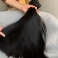12a 100% Raw Brazilian Human Hair Bundles With HD Lace Frontal Closures Mink Cuticle Aligned Virgin Hair Weave Extension Vendors