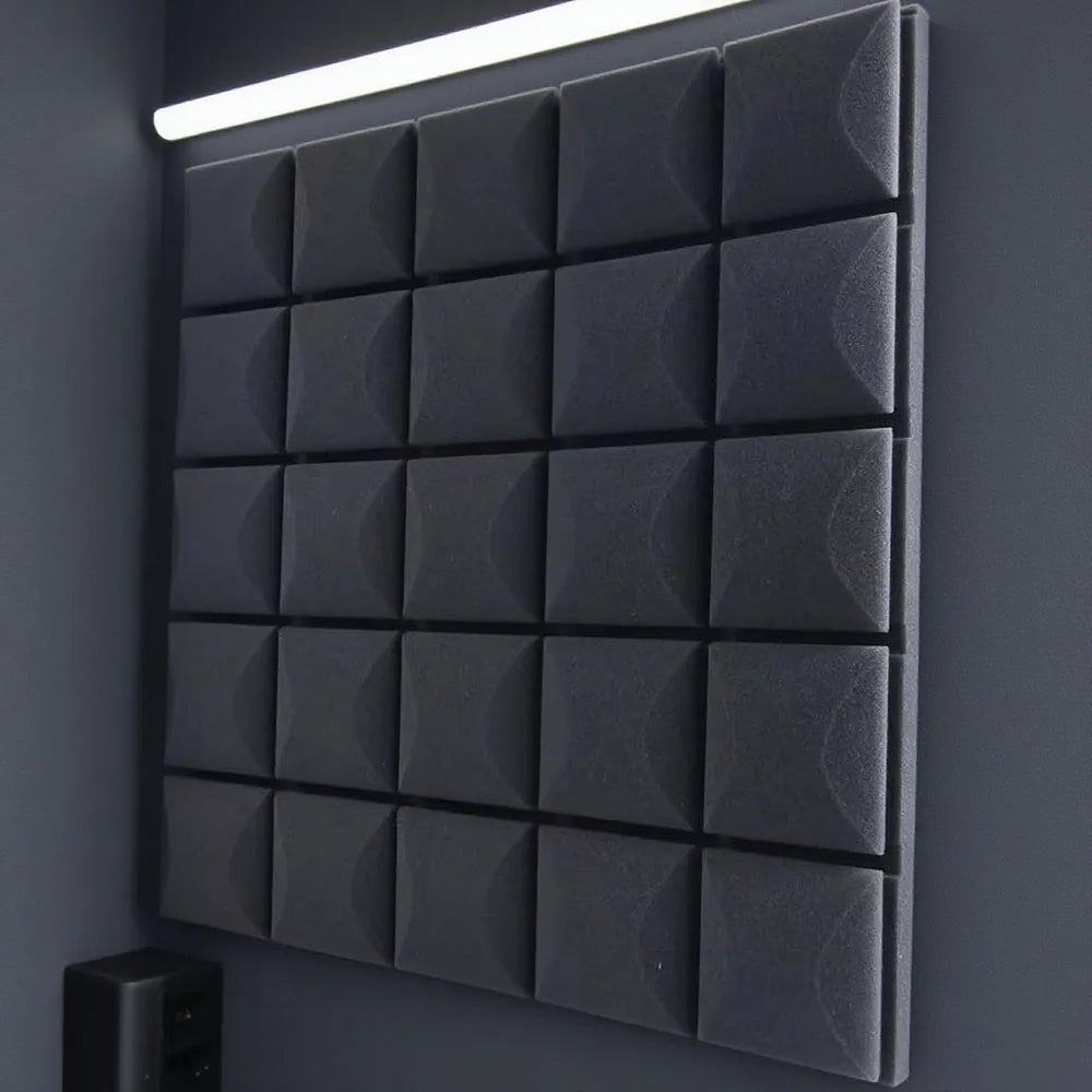 New Sound Insulation Puddy Isolation Proof Foam Acoustic Partition Walls Acoustic Panel Fabric