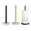Wholesale Modern Style Marble Stone Toilet Paper Holder Vintage Marble Paper Towel Holder for Home