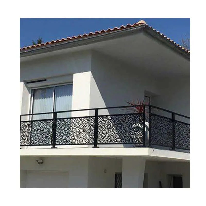 Reilbu Laser Cut Aluminum Railing High End Balustrades & Handrails Stair Railing