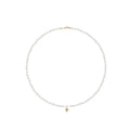 Trendy Handmade Freshwater Baroque Pearl Beads Clavicle Necklace Pure Natural Necklace for Women