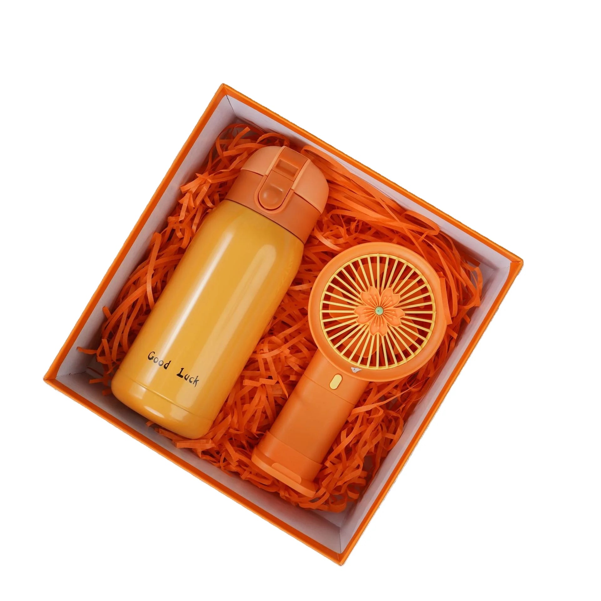 MU Good Luck Gift Box Birthday Wedding Business Gift Set Free-choosing Thermos Cup Sunshade Set  Friend Shopping Gift Boxes
