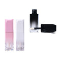 Clear and Purple Lip Gloss Tubes 5ml Plastic and ABS for Lipstick Mascara Packaging with Screen Printing Surface Treatment