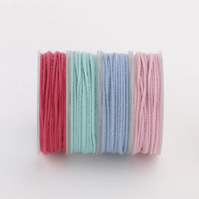 Jewelry Cord 1.1&1.5mm Polyester Thread Jewelry Accessories Braided Bracelet Rope Necklace Material