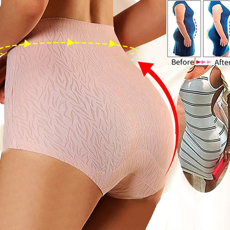 High Waist Firm Tummy Control Panties Shapers With Hooks Shapewear Waist Trainer Slimming Panty Postpartum Underwear