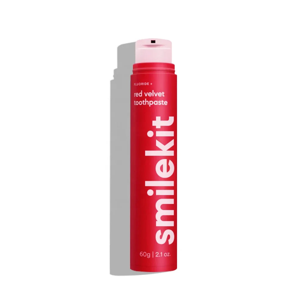 Wholesale Fruit Flavored Toothpaste Custom Logo Red Velvet Toothpaste
