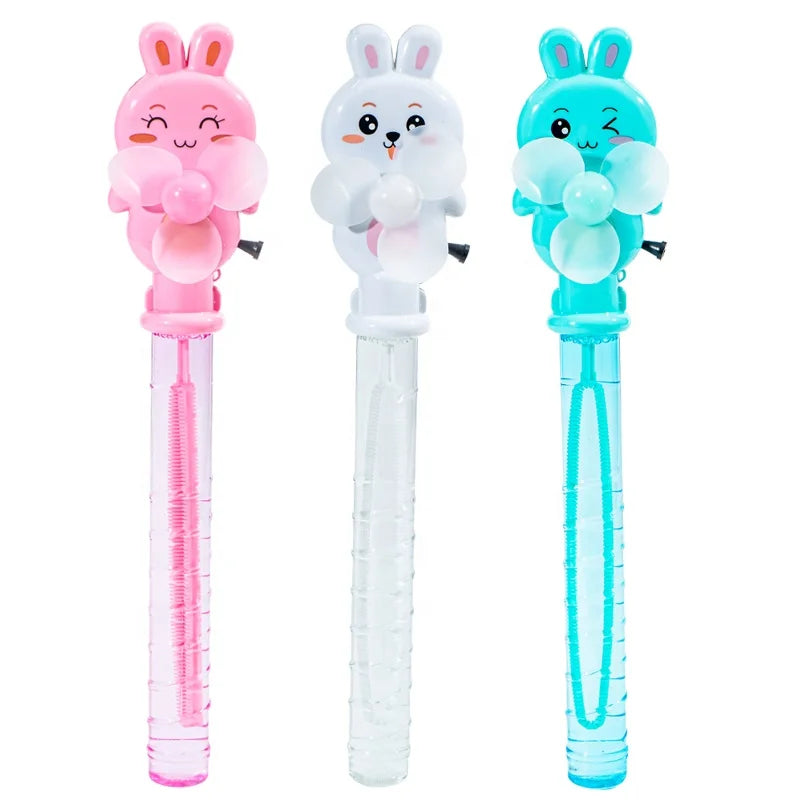 Funny Rabbit Bubbles Stick Mini Toy Bubbles Kids Toys Summer Outdoor Game Cheap Bubble Toys