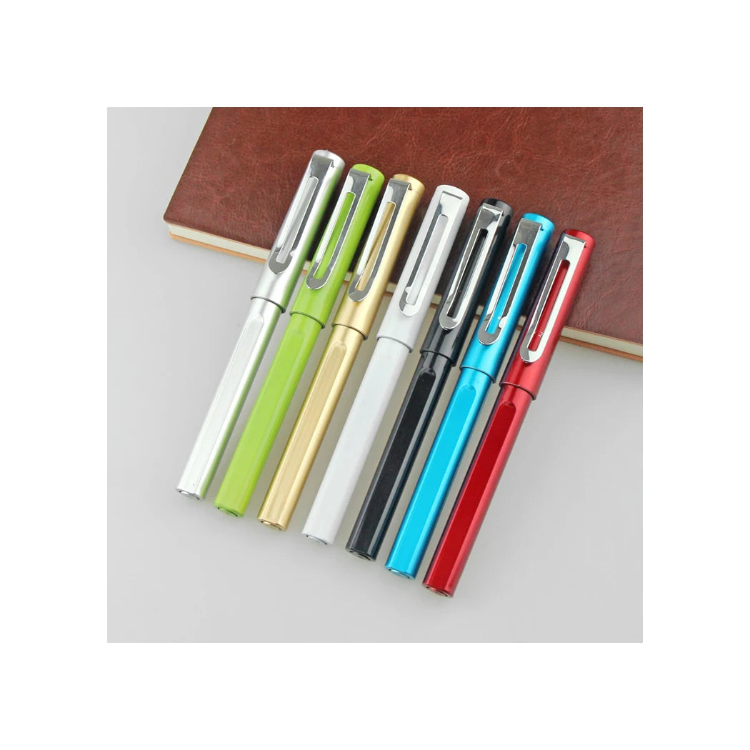 BKS Custom Personalized Logo Gel Pen 0.5mm Writing Plastic Stationery for Student Office Use Promotional Student Office Supplies