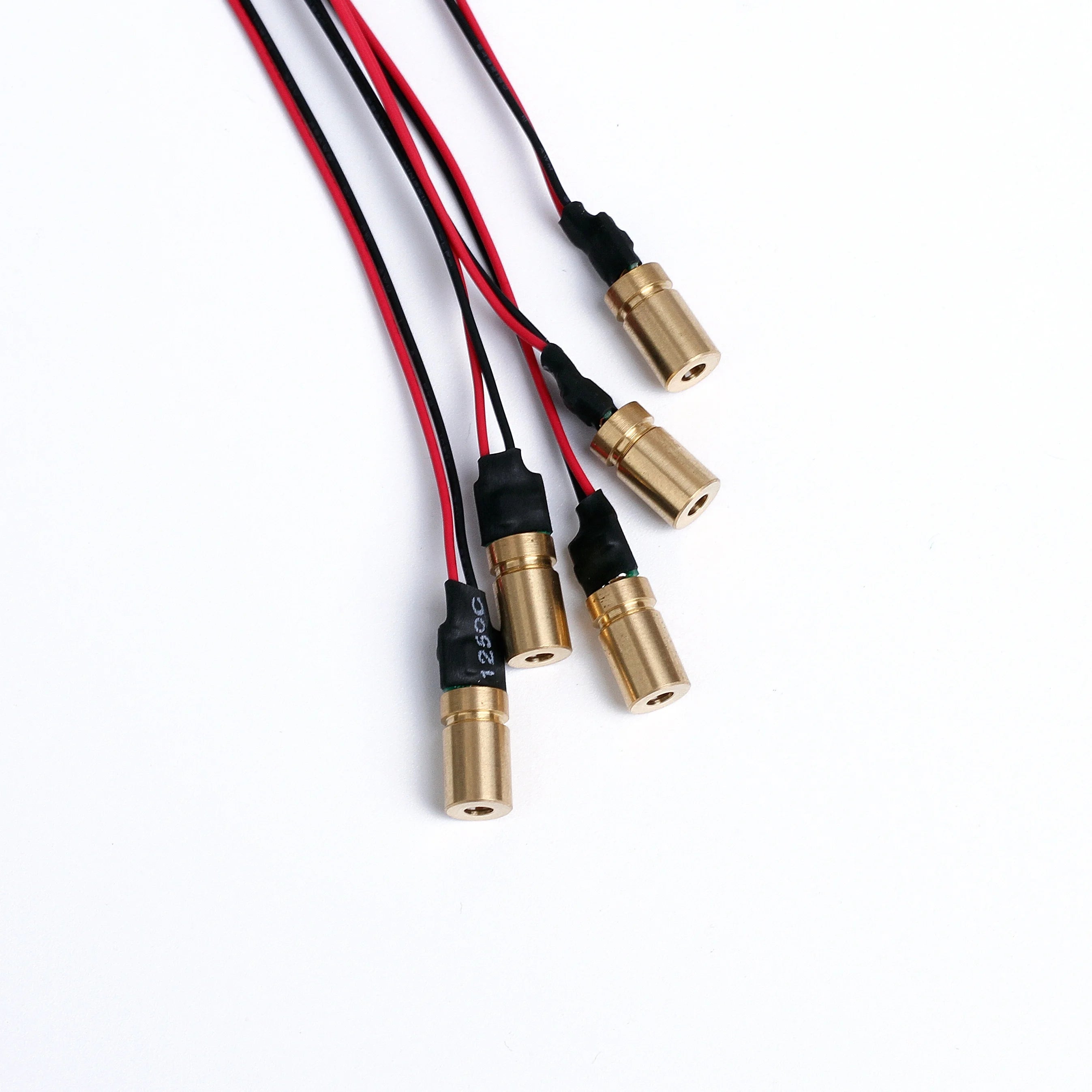 High End D4X13.7mm Small Size 650nm 635nm Glass Lens 0.5mW 1mW 5mW 10mW 5V DC Red Dot Laser Module Industrial Grade APC Driver