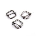 Factory Price 15mm Gunmetal Color Metal Pin Buckle Strap Adjustable Belt Buckle