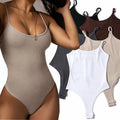 Ladies Multi Color Solid Color Sling Sleeveless Bodysuit for Women