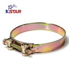European Type W1 Single Bolt Hose Clamp Heavy Duty Pipe Clamp