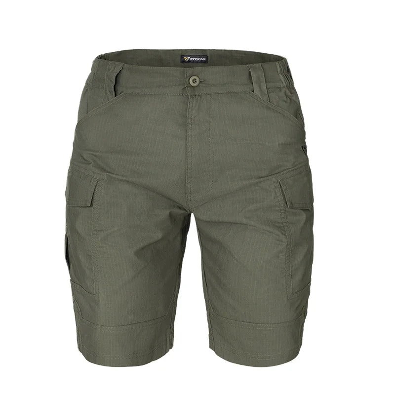 IDOGEAR Summer Ranger Green Elastic Camo Shorts Men Shorts Sports Duty Pants Tactical Cargo Shorts