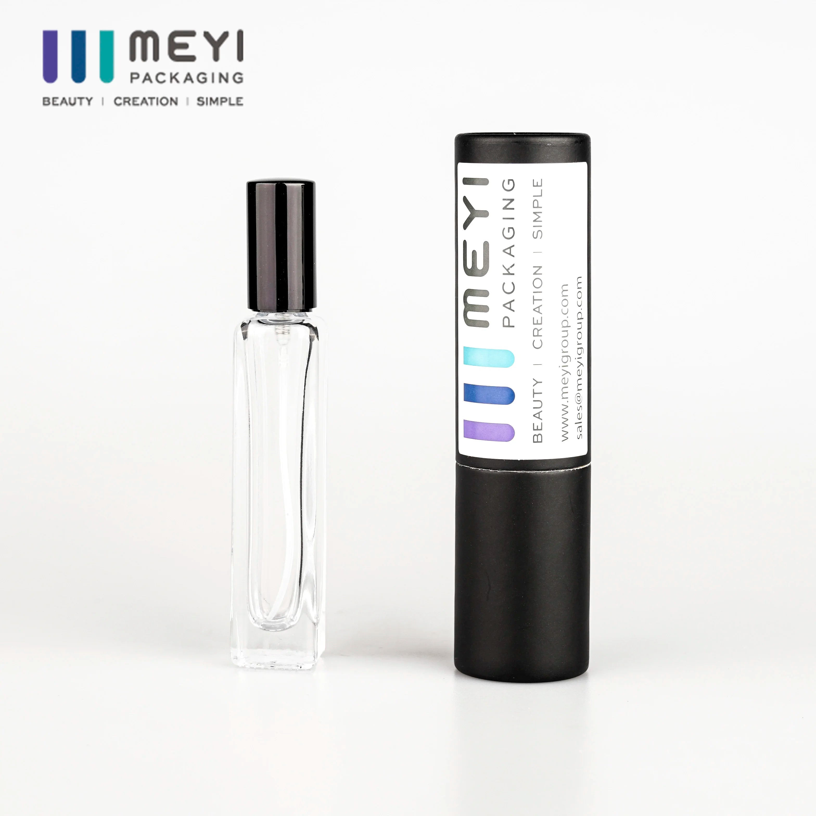 Wholesales 8ml 10ml Round Perfume Refill Spray Glass Bottle with Box Packing