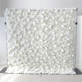 YOPIN 002 Wedding Artificial Silk Flower Wall Panel Backdrop Wall Flower Decor