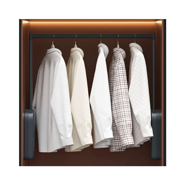 Wholesale Bedroom Clothes Rod Lifting Device Pull Down Clothes Hanger Wardrobe Lift Electric