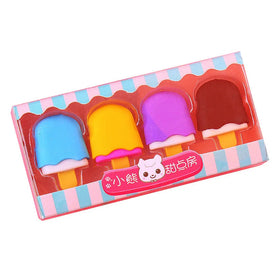 Kawaii Creative Student Pencil Eraser Stationery Cartoon Simulation Dessert Eraser
