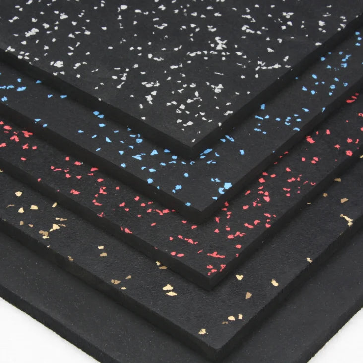 Rubber Floor for Indoor Gyms EPDM Rubber Gym Flooring Composite Rubber Tile