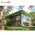Outdoor Aluminum Glass Solarium Used Bioclimatic Natural Temperature System Prefabricated Sunroom for Residential Exterior Sale