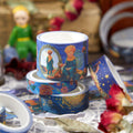 10 Rolls/box  Prince Theme Tape Gift Box Star Dream Oil Paint Oil Painting Style Handbook Tape Decorative Material Stickers