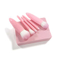 Professional 5pcs Mini Travel Makeup Brush Set Custom Logo Powder Foundation Cosmetic Tool with Concealer for Face Used Brushes