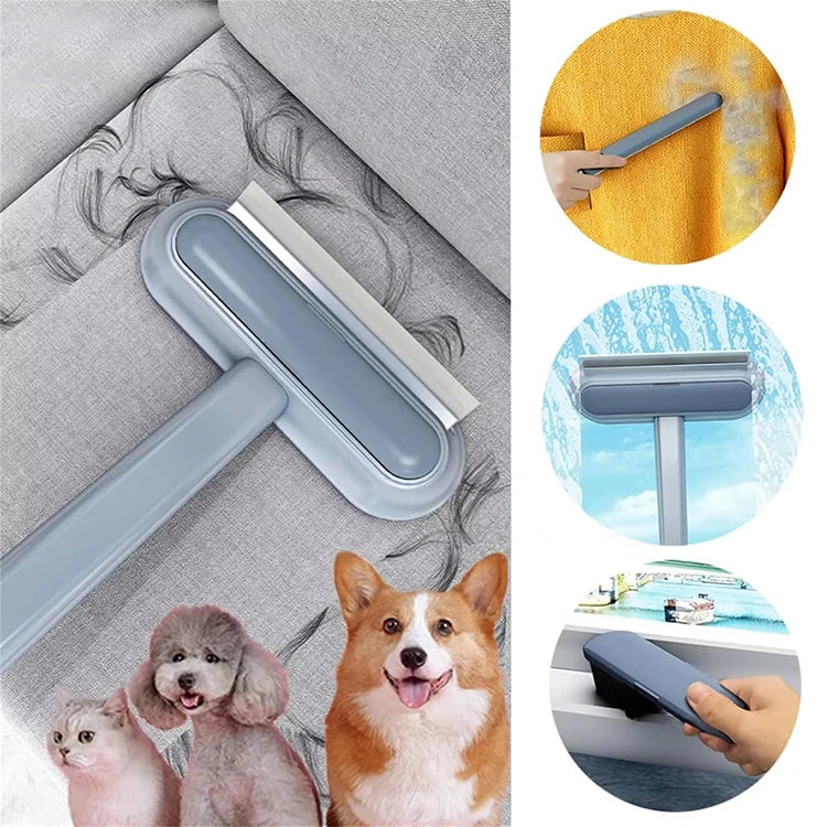 Multi-functional Window Screen Brush Hair Remover Dog Hair Remover Carpet Bed Hair Brush