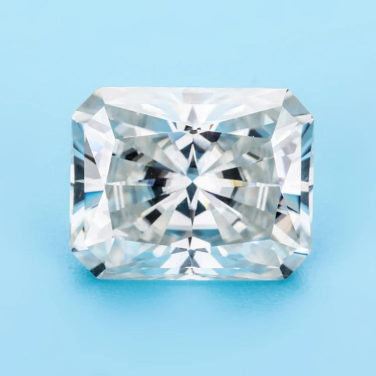 SICGEM Original Factory Radiant Cut VVS Clarity Loose Moissanite Gemstone GRA Certified