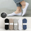 Wholesale Bulk Plain Thin Boat Invisible Socks Cotton Non Slip No Show Loafer Socks for Men