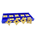 JuJing SPUB63C-R15 Tungsten Steel Scarfing Insert Wear Resistant Carbide Coated PVD for Tube Machining OEM Supported Hardness