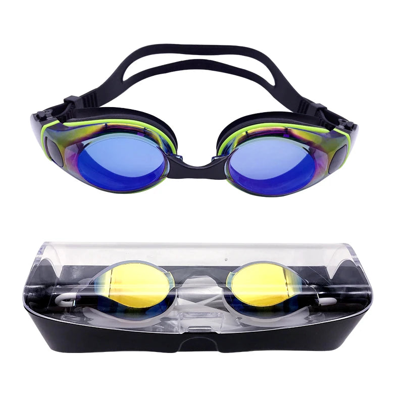 SealPro HydroShield Fog-Free Swim Goggles HD Anti-Fog UV Protection Competitive & Training Unisex Adult Swim Gear MegaBDM