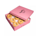 With Window Auto-popup Large Cookie Boxes for Pies Cakes Muffins Donut Box Cupcake Boxes White Cardboard Ivory Board Cake Cases