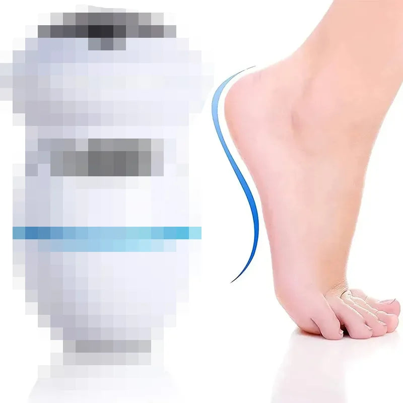 Electric Foot Grinder with Automatic Vacuum USB Rechargeable Two-speed Adjustment and 6 Grinding Heads Callus Dead Skin Removal