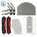 Accessories Kit for Roborock Q7 M5 Q7 M5+Q7 L5 Q7 L5+ Robot Vacuum Cleaner Replacement Main Brush Side Brush Hepa Filter Mop