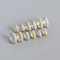 6mm 8mm 10mm Cubic Zirconia Pave Hoop Earrings for Women in 925 Sterling Silver Elegant and Sparkling Cz Hoop Earrings