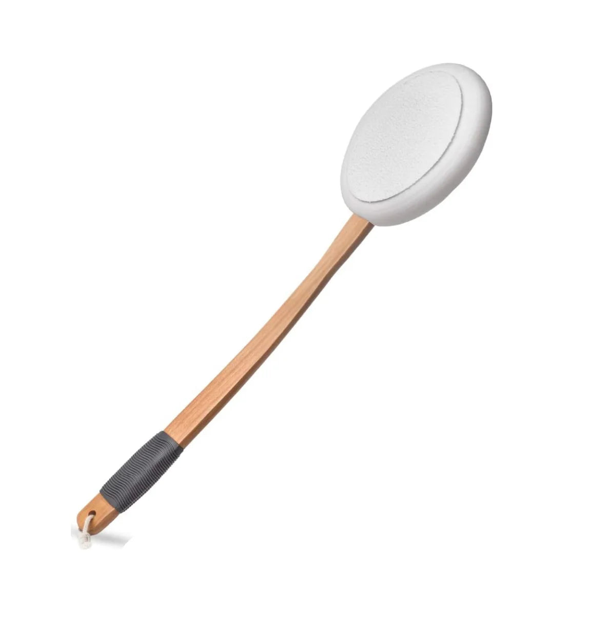 Wood Long Handle EVA Bath Brush Sponge Shower Gel Back Lotion Applicator Body Self Washer Sponge