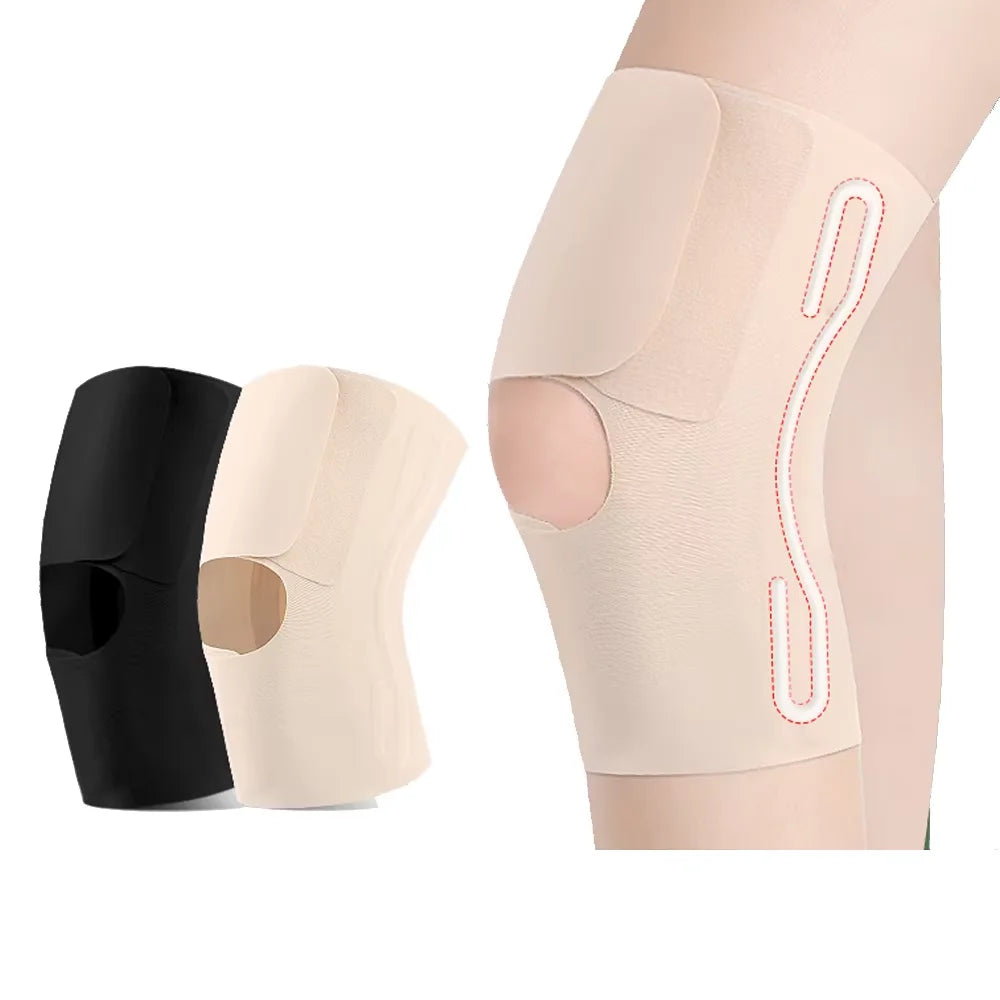 New Arrival Trending Custom logo Thin Open Patella Hinged Knee Brace Joint Support Knee Pads Knee Support Brace with Stabilizer