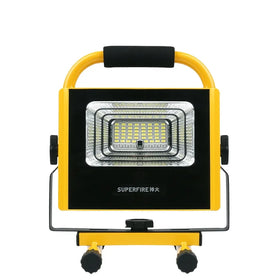 Portable High Power 40w 60w 100w Flood 9 Inch LED Working Light USB Cable Cob Li-onRechargeable Work Lights
