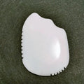 DIY Gems Hot Selling Private Label Custom Bian Stone Body Scraping Massage Tool Facial Natural Butterfly White Jade Jade Gua Sha