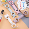 Multi-purpose 4 in 1 Beer Bottle Opener Can Opener Bottle Cap Screwing Device Bar Tools Beer Bottle Corkscrew Kitchen