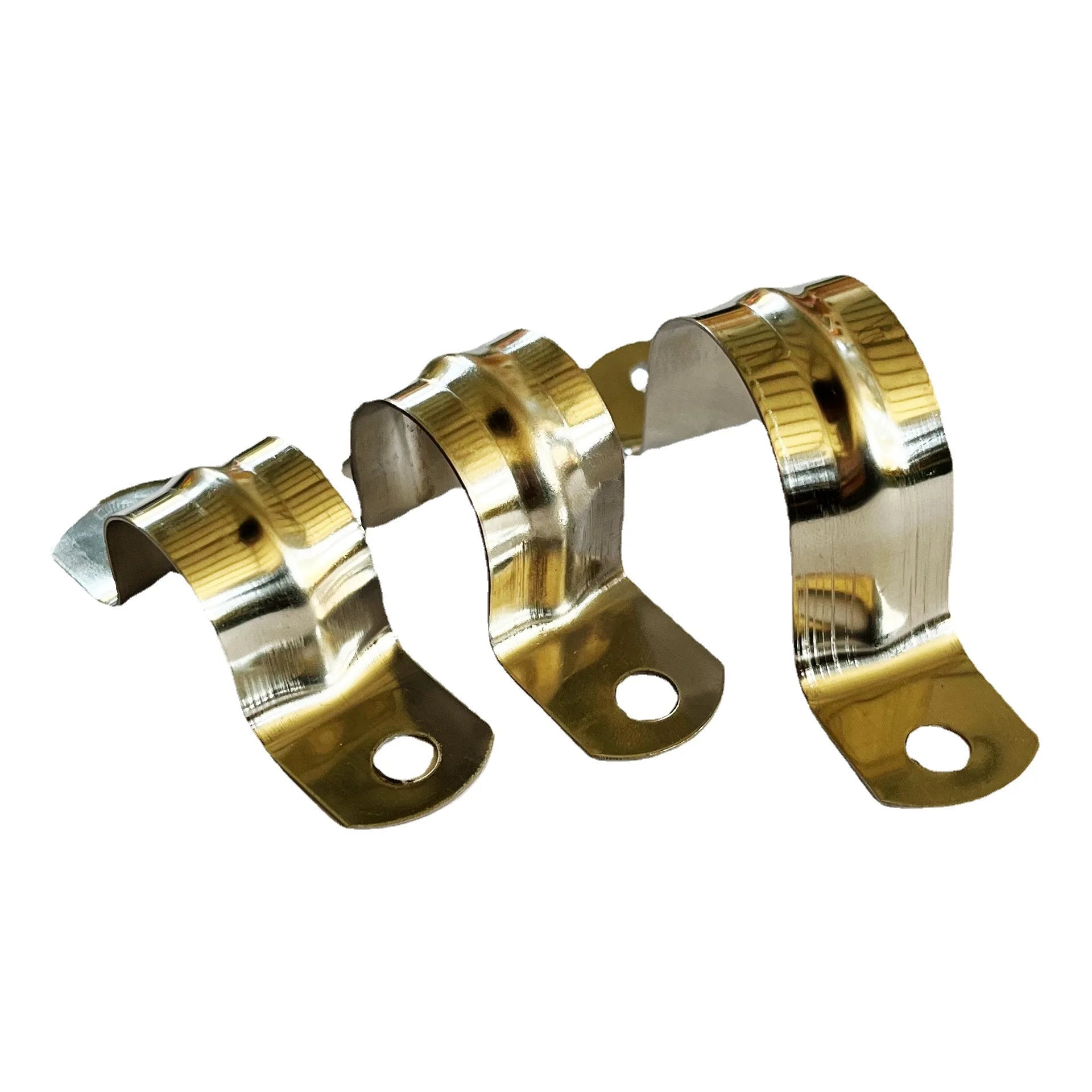 Pvc Pipe Stainless Steel Clamp Pressure Hose Press for Tube Pp Saddle Plumbing Pipes Clamps Plastic Clips Welding Snap Plate