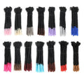 10inch 25strands/pack Synthetic Loc Handmade Dread Lock Extensions Soft Dread Locks Crochet Synthetic Hair Extension Wig
