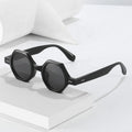 China Factory Hot Selling Sun Glasses Colorful UV400 Lenses Shades Polygonal Trendy Fashion Women Sunglasses Glass
