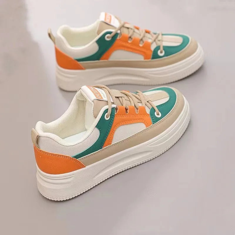 High Quality Fashion Women Casual Platform Walking Style Canvas Comfortable and Softy Ladies Daily Leisure Shoes