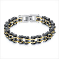 Wholesale Stainless Steel Bicycle Chain Bracelet Charm Retro Metal Bracelets Jewelry for Men