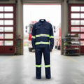 Hi Vis Work Coveralls Breathable and Durable Reflective Working Suit Custom Logo Miner Work Uniform for Men